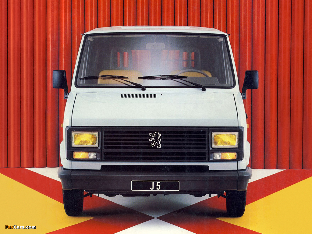 Photos of Peugeot J5 1981–90 (1024 x 768)