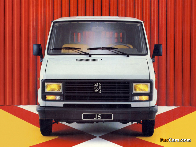 Photos of Peugeot J5 1981–90 (640 x 480)