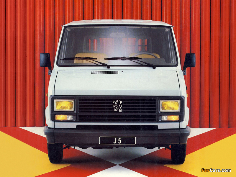 Photos of Peugeot J5 1981–90 (800 x 600)