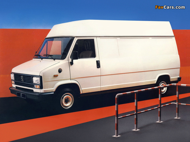 Peugeot J5 Van 1300 High Roof Long 1981–90 wallpapers (640 x 480)