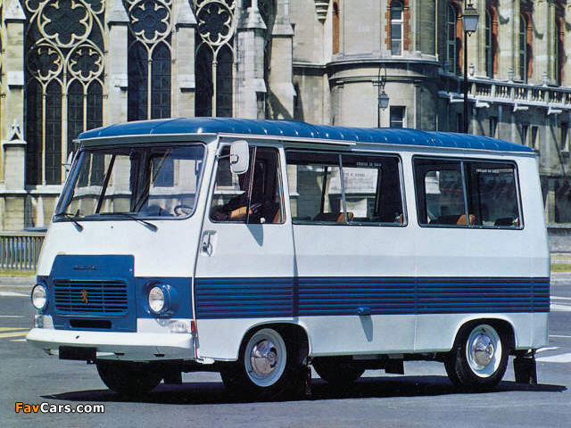 Peugeot J7 Wagon 1965–80 wallpapers (640 x 480)