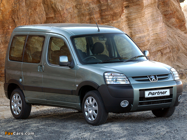 Images of Peugeot Partner ZA-spec 2002–08 (640 x 480)