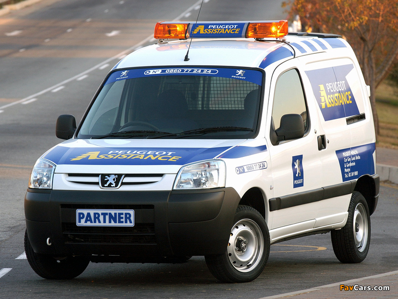Images of Peugeot Partner Assistance Van 2002–08 (800 x 600)