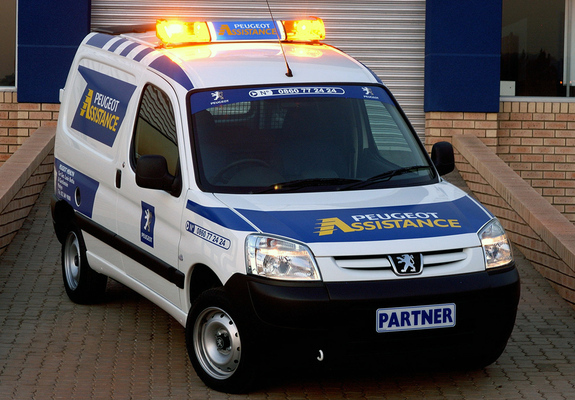 Images of Peugeot Partner Assistance Van 2002–08