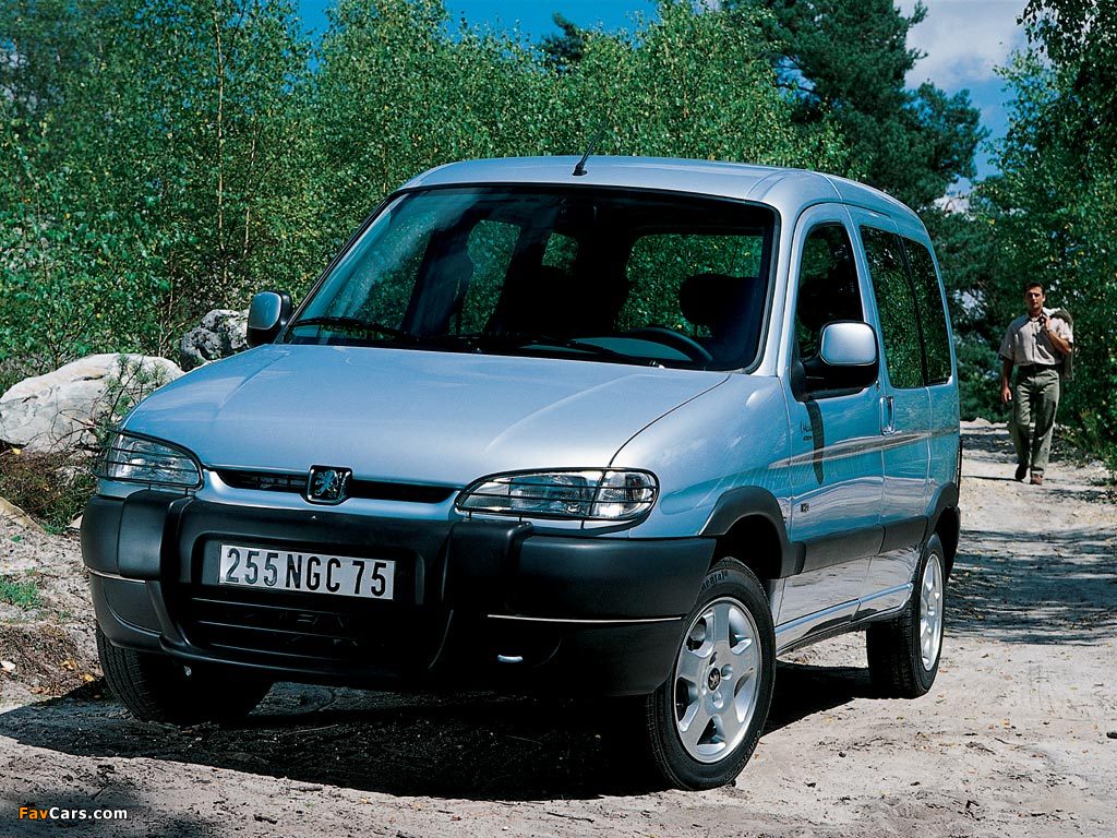 Peugeot Partner 1996–2002 pictures (1024 x 768)