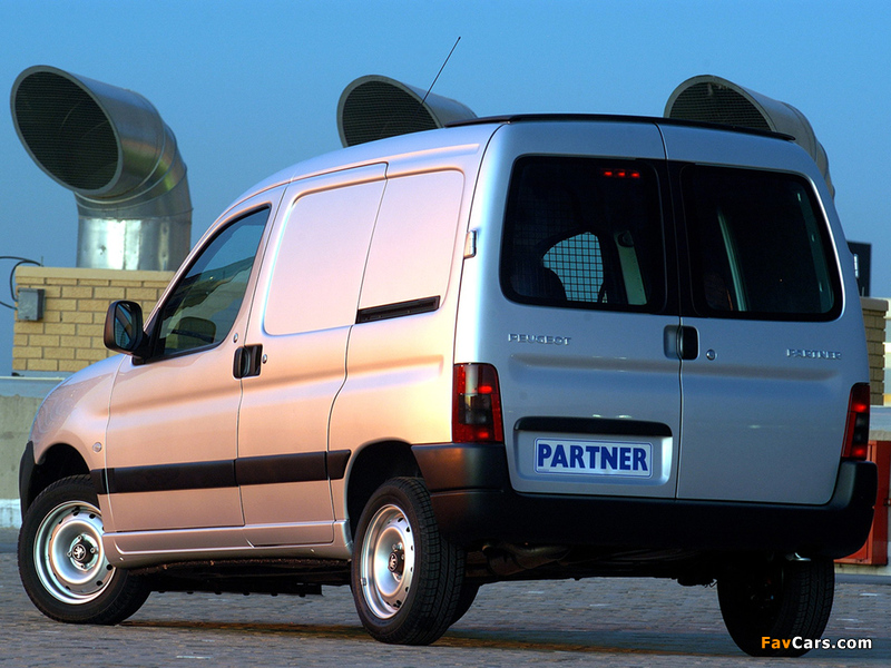 Peugeot Partner Van ZA-spec 2002–08 images (800 x 600)
