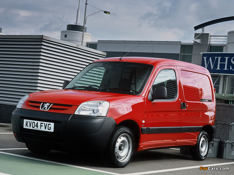 Peugeot Partner Van UK-spec 2002–08 photos (800 x 600)