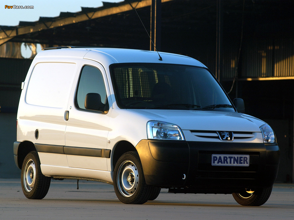 Peugeot Partner Van ZA-spec 2002–08 photos (1024 x 768)
