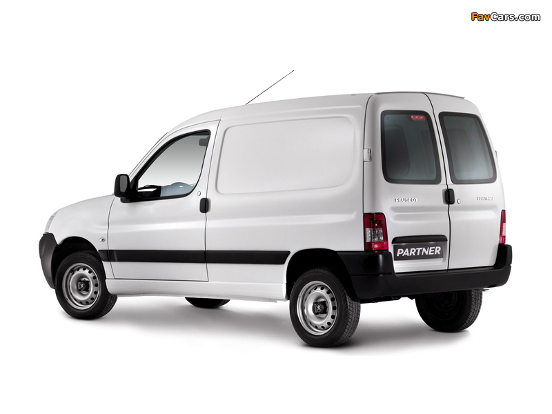 Peugeot Partner Van 2002–08 wallpapers (800 x 600)
