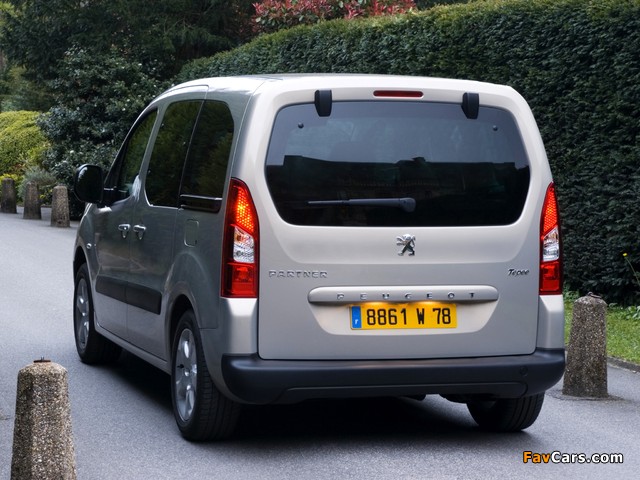 Peugeot Partner Tepee 2008–12 images (640 x 480)