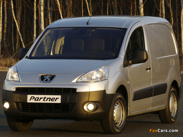 Peugeot Partner Van 2008–12 images (640 x 480)