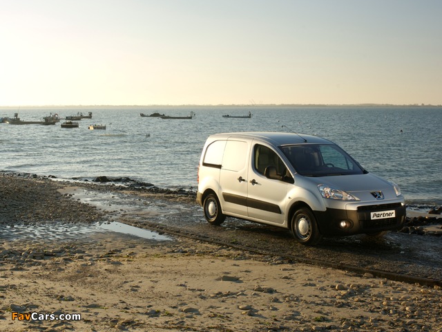 Peugeot Partner Van 2008–12 images (640 x 480)