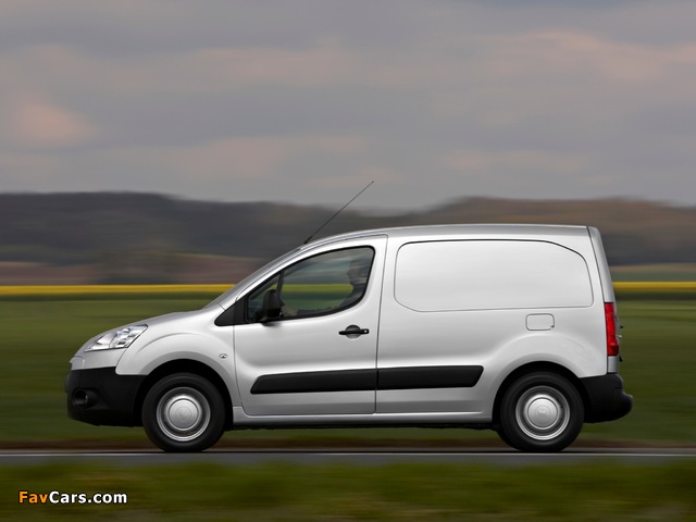 Peugeot Partner Van 2008–12 photos (640 x 480)