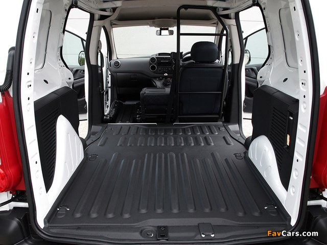 Peugeot Partner Van UK-spec 2008–12 photos (640 x 480)