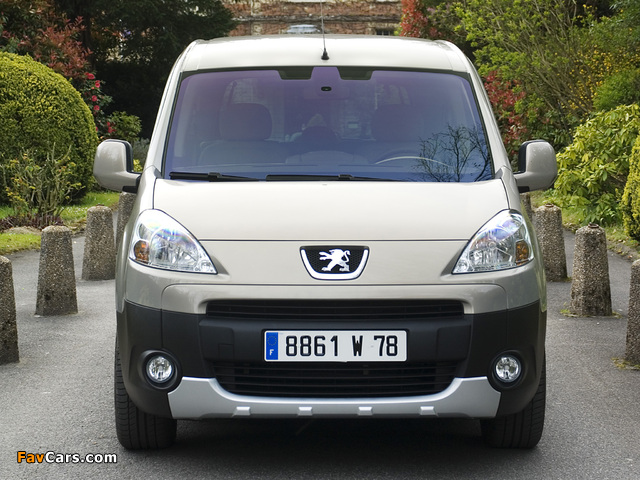 Peugeot Partner Tepee 2008–12 pictures (640 x 480)