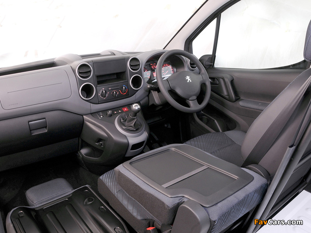Peugeot Partner Van ZA-spec 2008–12 pictures (640 x 480)