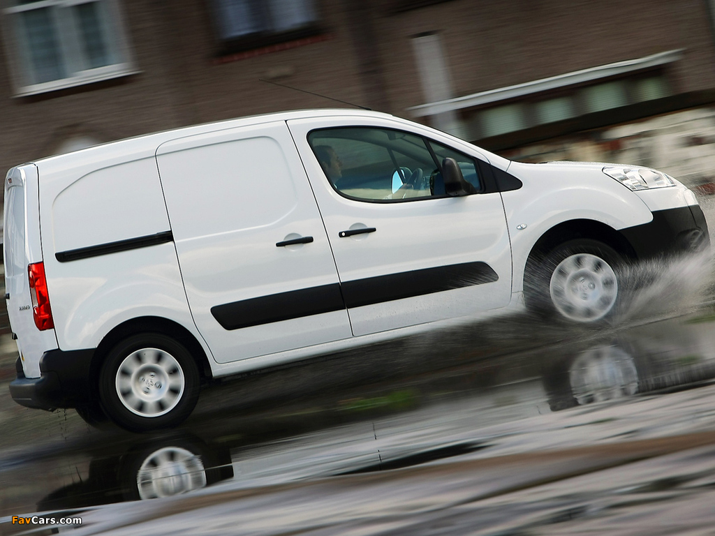 Peugeot Partner Van UK-spec 2008–12 pictures (1024 x 768)