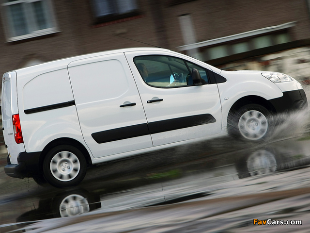 Peugeot Partner Van UK-spec 2008–12 pictures (640 x 480)