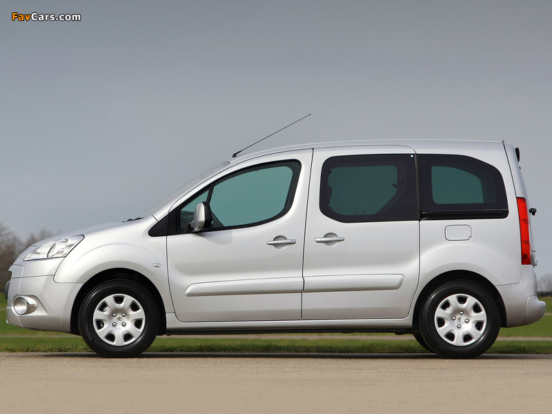 Peugeot Partner Tepee UK-spec 2008–12 wallpapers (800 x 600)