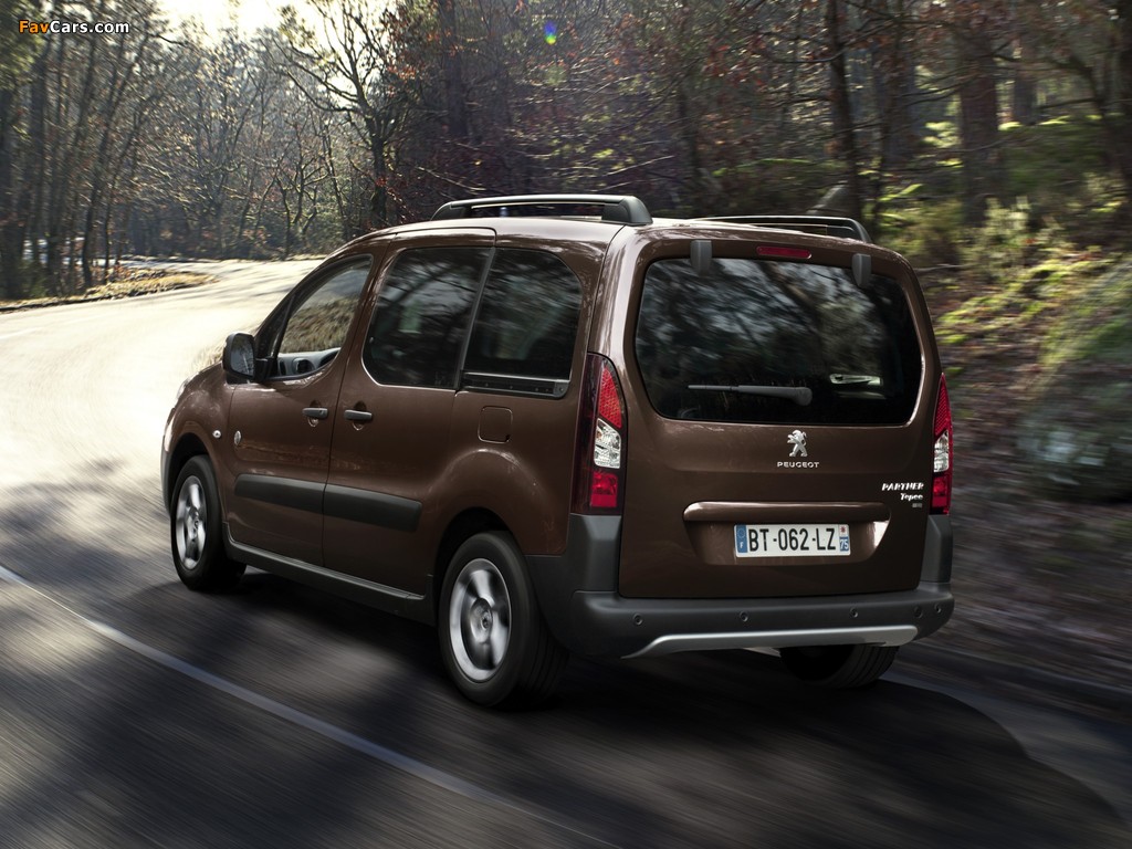 Peugeot Partner Tepee 2012 images (1024 x 768)