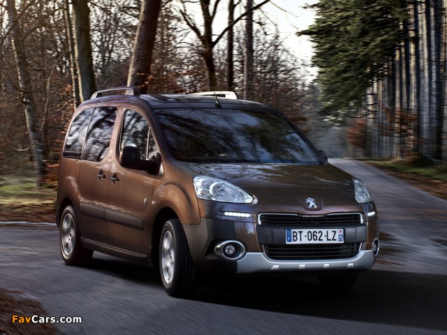Peugeot Partner Tepee 2012 pictures (640 x 480)