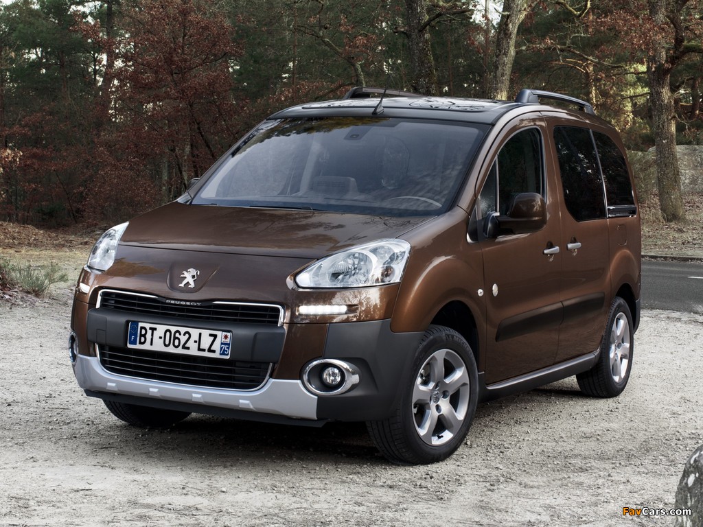 Peugeot Partner Tepee 2012 wallpapers (1024 x 768)