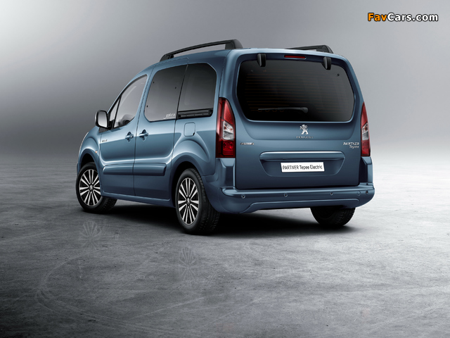 Peugeot Partner Tepee Electric 2017 images (640 x 480)