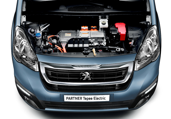 Peugeot Partner Tepee Electric 2017 wallpapers