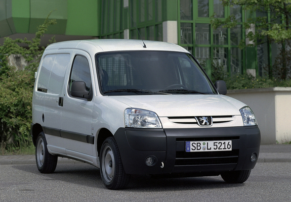 Photos of Peugeot Partner Van 2002–08