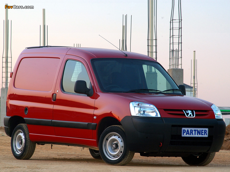 Photos of Peugeot Partner Van ZA-spec 2002–08 (800 x 600)