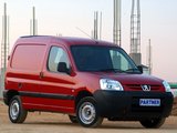 Photos of Peugeot Partner Van ZA-spec 2002–08