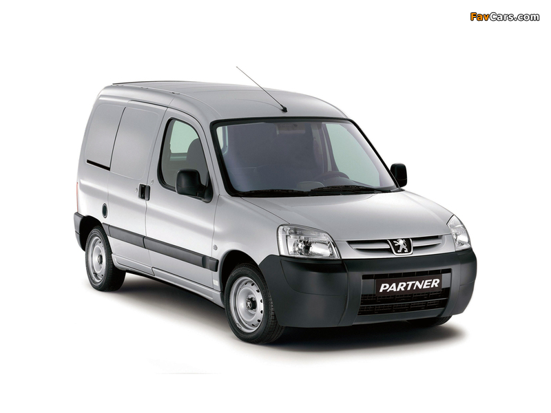 Photos of Peugeot Partner Van 2002–08 (800 x 600)