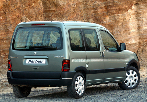 Photos of Peugeot Partner ZA-spec 2002–08