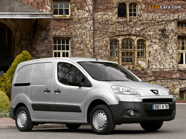 Photos of Peugeot Partner Van 2008–12 (640 x 480)