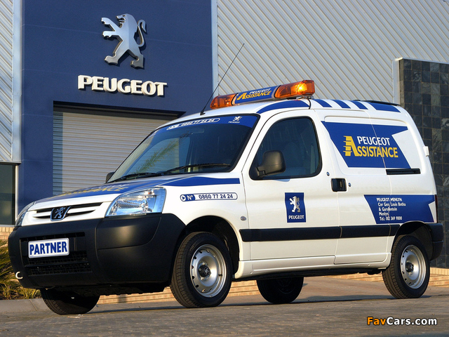 Pictures of Peugeot Partner Assistance Van 2002–08 (640 x 480)