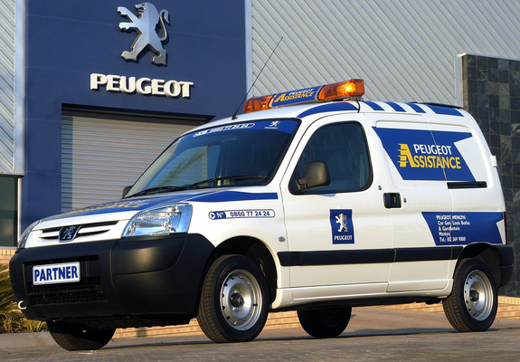 Pictures of Peugeot Partner Assistance Van 2002–08