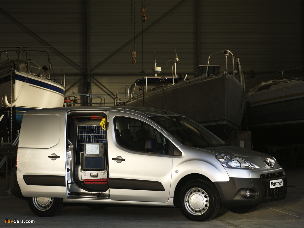 Pictures of Peugeot Partner Van 2008–12 (1024 x 768)
