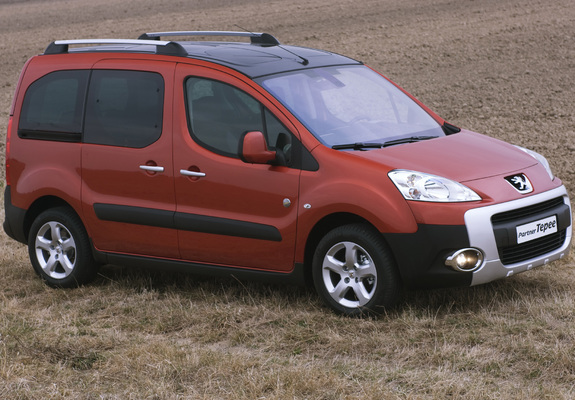 Pictures of Peugeot Partner Tepee Outdoor Pack 2010