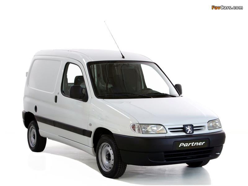 Peugeot Partner Van 1996–2002 wallpapers (800 x 600)