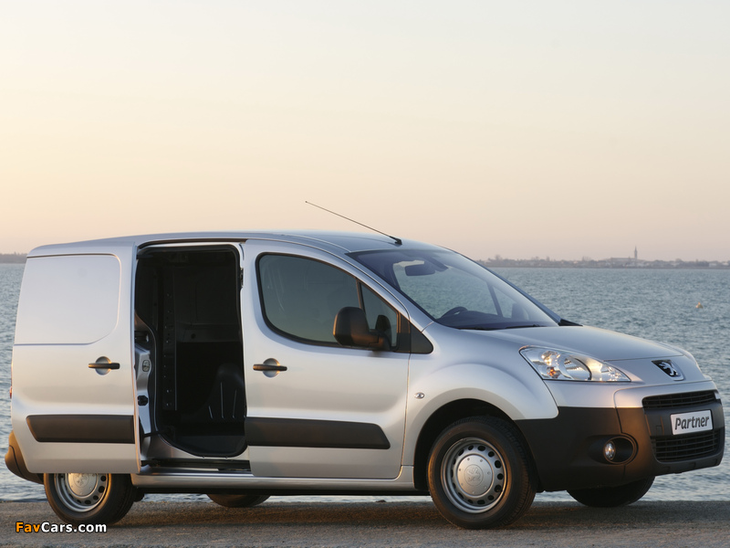 Peugeot Partner Van 2008–12 wallpapers (800 x 600)