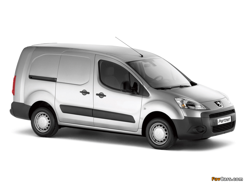 Peugeot Partner Van Long 2008–12 wallpapers (800 x 600)