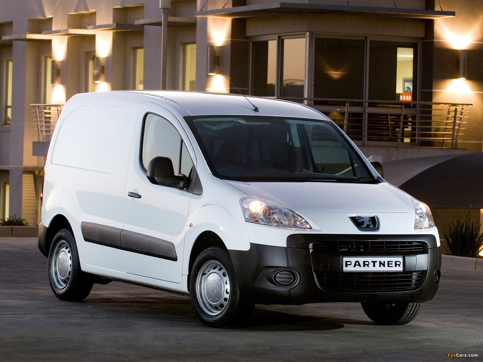 Peugeot Partner Van ZA-spec 2008–12 wallpapers (1600 x 1200)