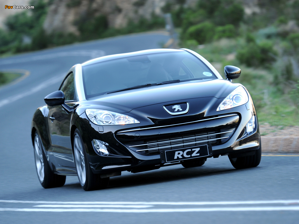 Images of Peugeot RCZ ZA-spec 2010 (1024 x 768)