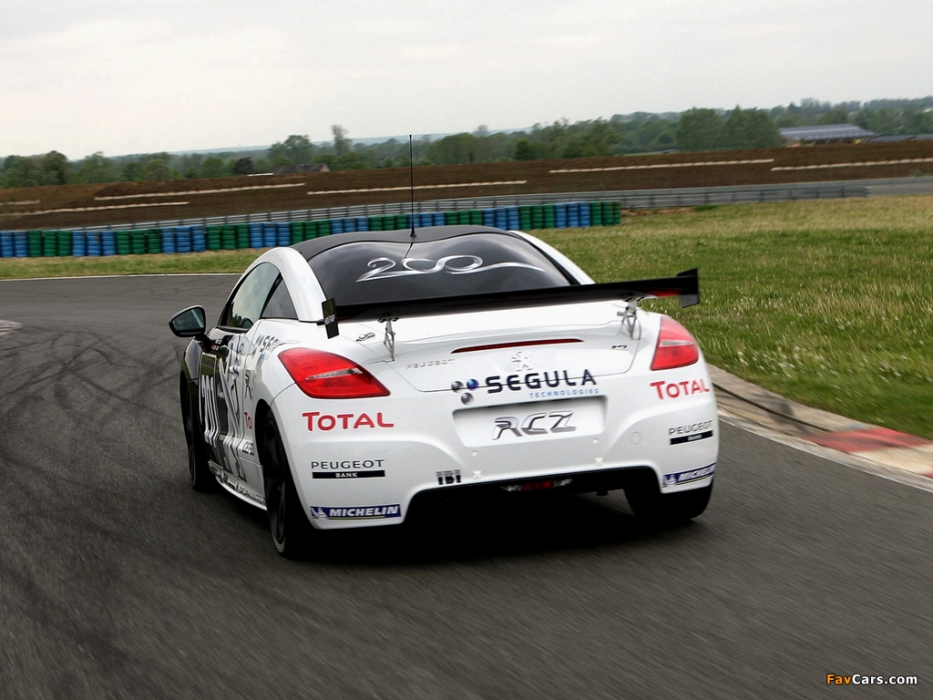 Images of Peugeot RCZ Race Car 200ANS 2010 (1024 x 768)