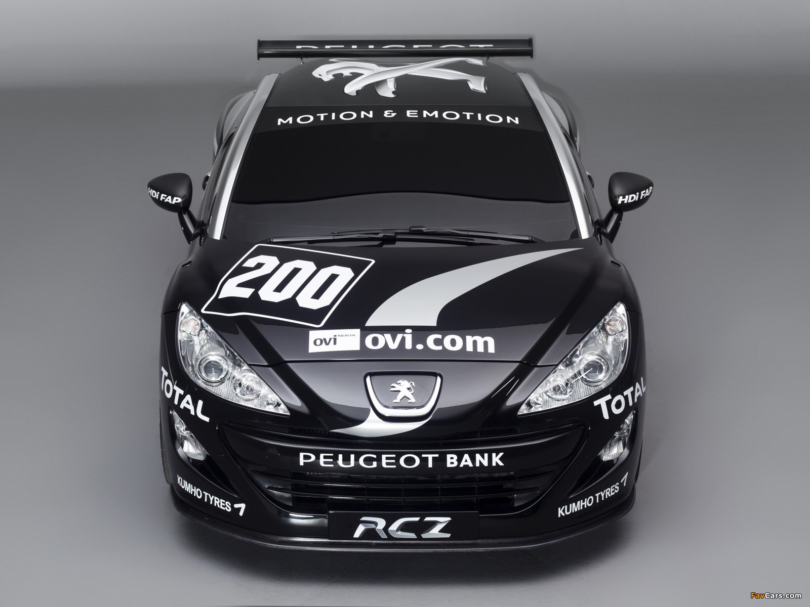 Peugeot RCZ Race Car 200ANS 2010 images (1600 x 1200)