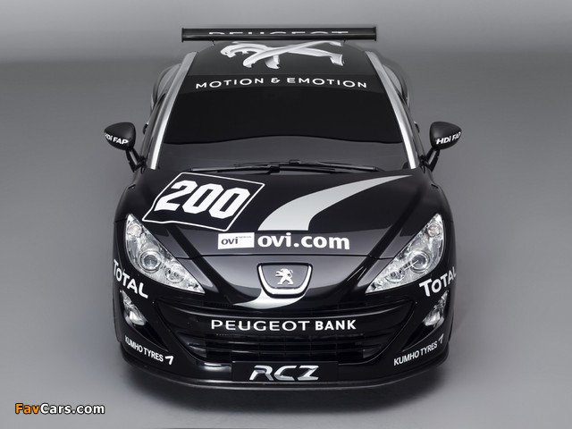 Peugeot RCZ Race Car 200ANS 2010 images (640 x 480)