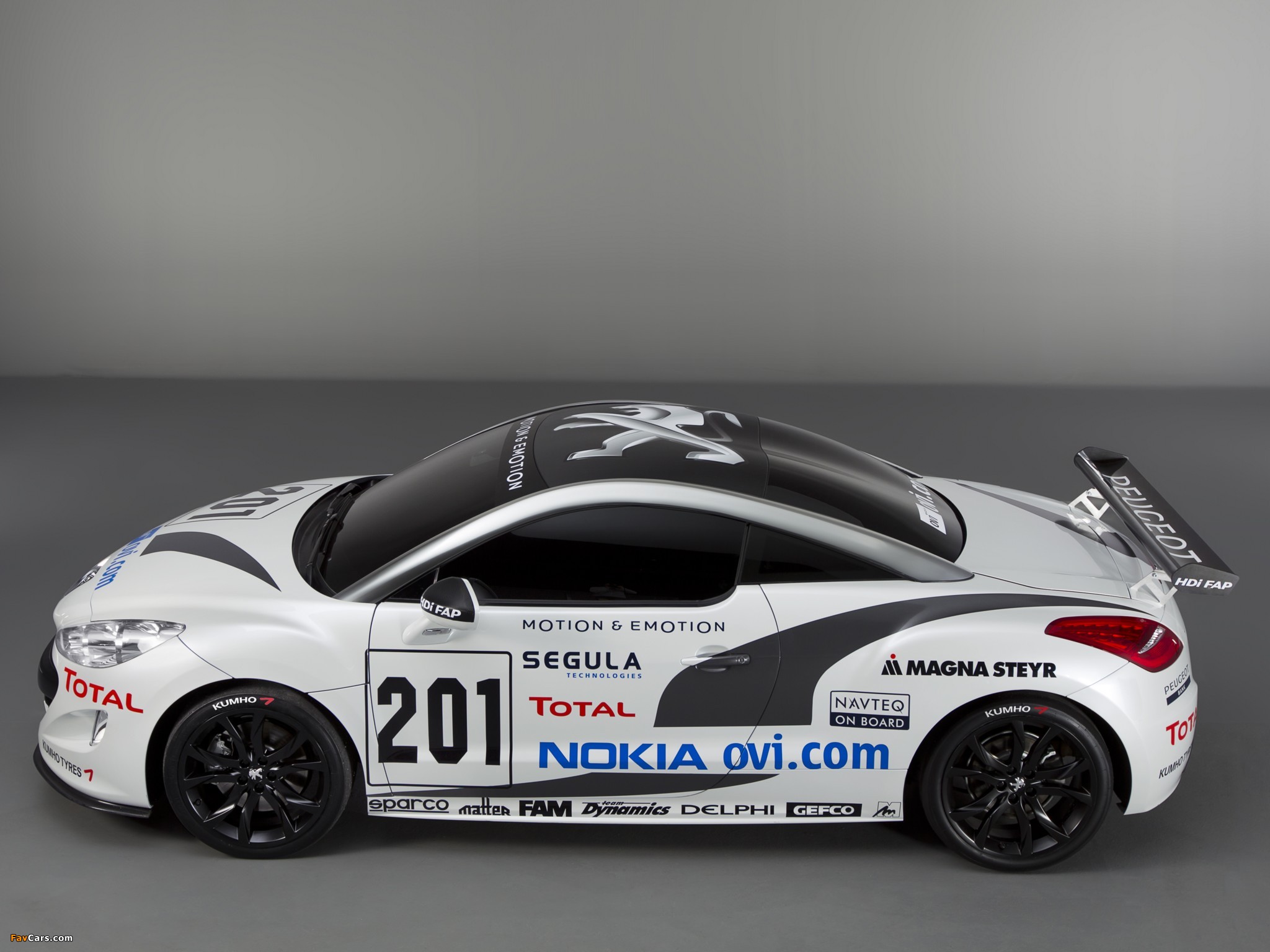 Peugeot RCZ Race Car 200ANS 2010 pictures (2048 x 1536)