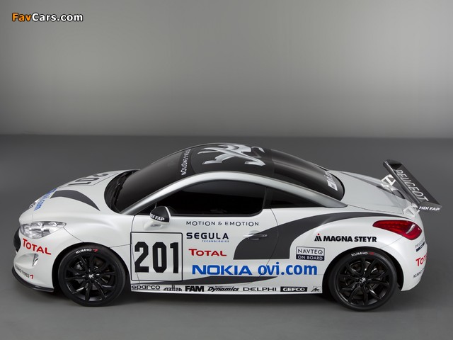 Peugeot RCZ Race Car 200ANS 2010 pictures (640 x 480)