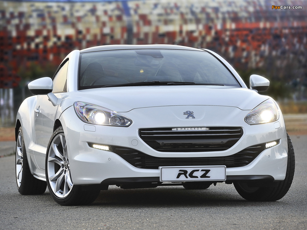 Peugeot RCZ ZA-spec 2013 photos (1024 x 768)