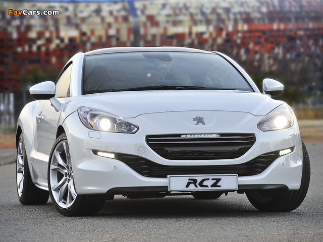 Peugeot RCZ ZA-spec 2013 photos (640 x 480)